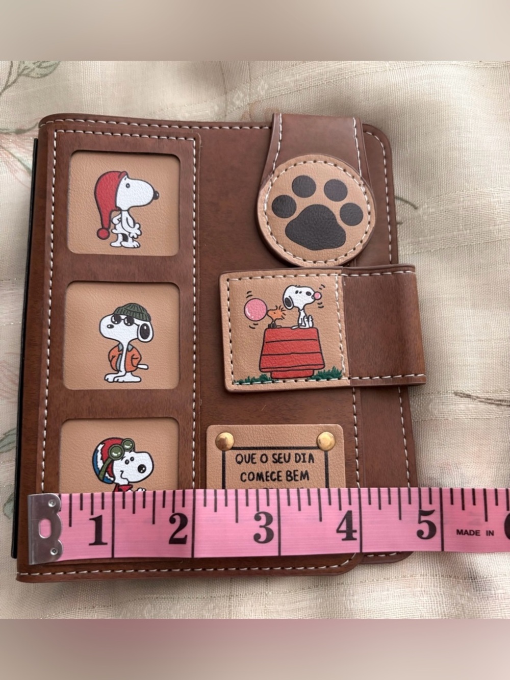 Snoopy Panel Notebook Cover - Picture 8 of 9